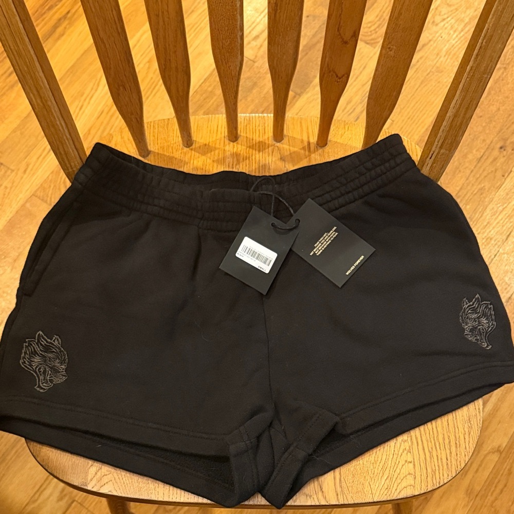 Darc Sport Black Athletic Women's Shorts Dual Ellie Sweat Shorts